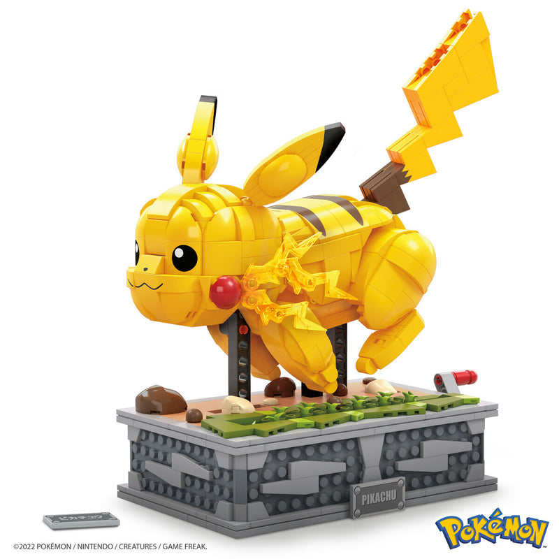 Construction kit Pokémon Mega Construx - Motion Pikachu 1095 Pieces-7