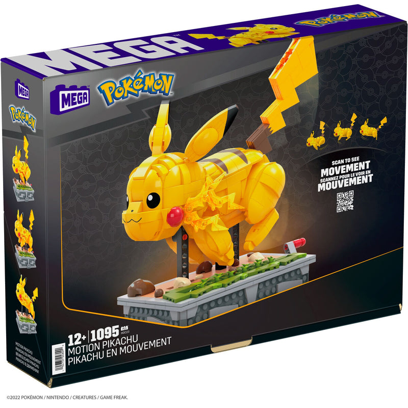 Construction kit Pokémon Mega Construx - Motion Pikachu 1095 Pieces-4