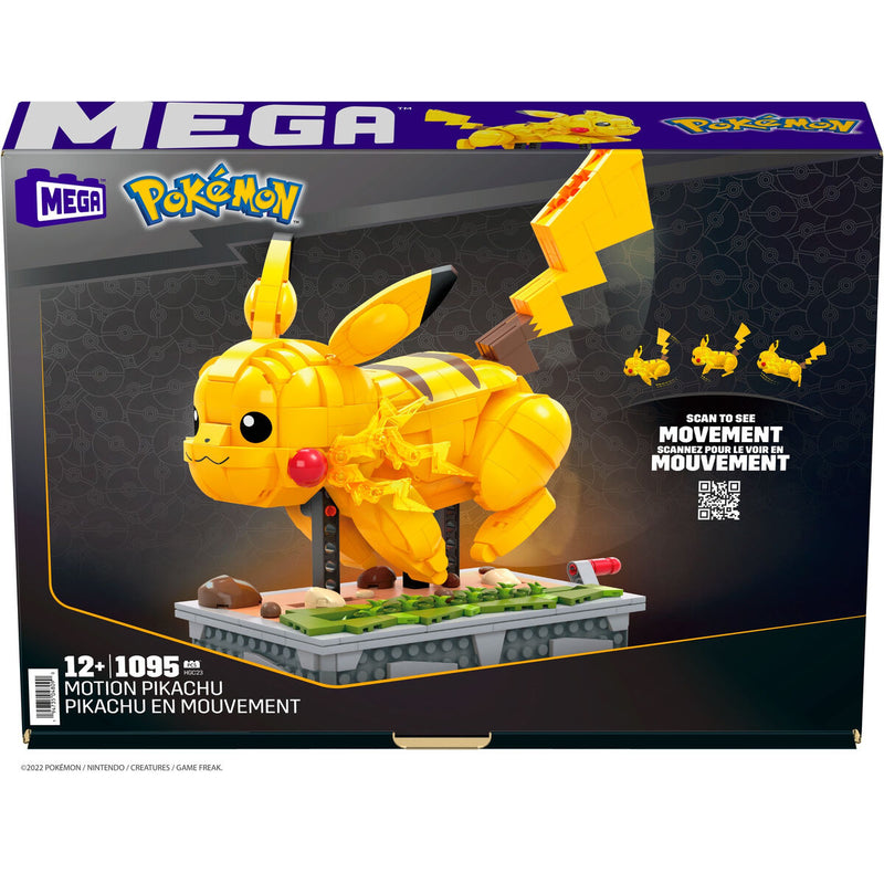 Construction kit Pokémon Mega Construx - Motion Pikachu 1095 Pieces-3