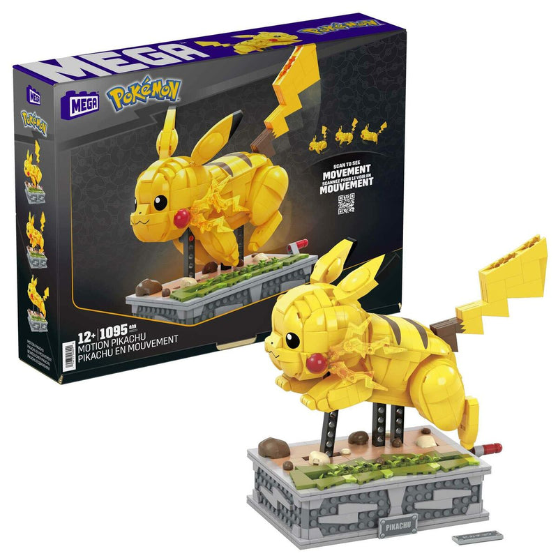 Construction kit Pokémon Mega Construx - Motion Pikachu 1095 Pieces-0