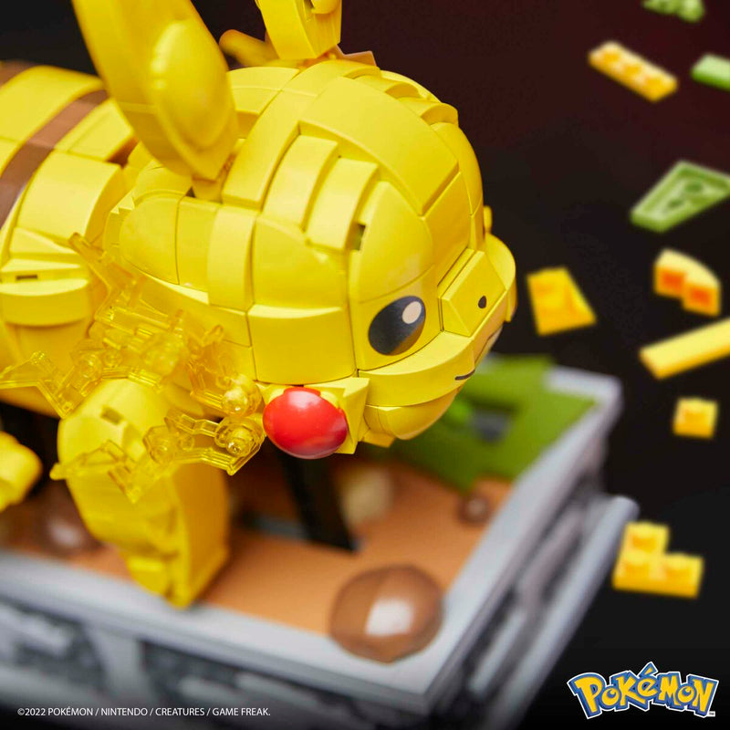 Construction kit Pokémon Mega Construx - Motion Pikachu 1095 Pieces-2