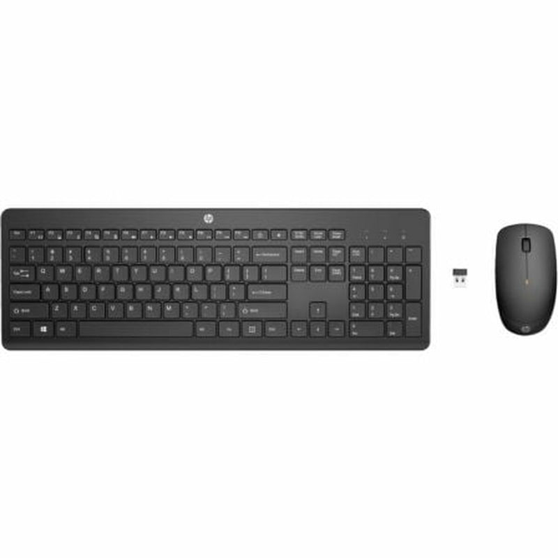 Keyboard and Mouse HP 1Y4D0AA Black-0