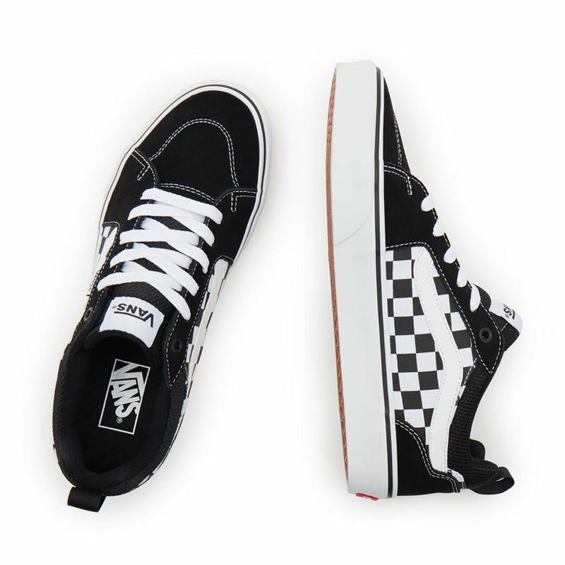 Men’s Casual Trainers Vans Filmore Checkerboard Black-3