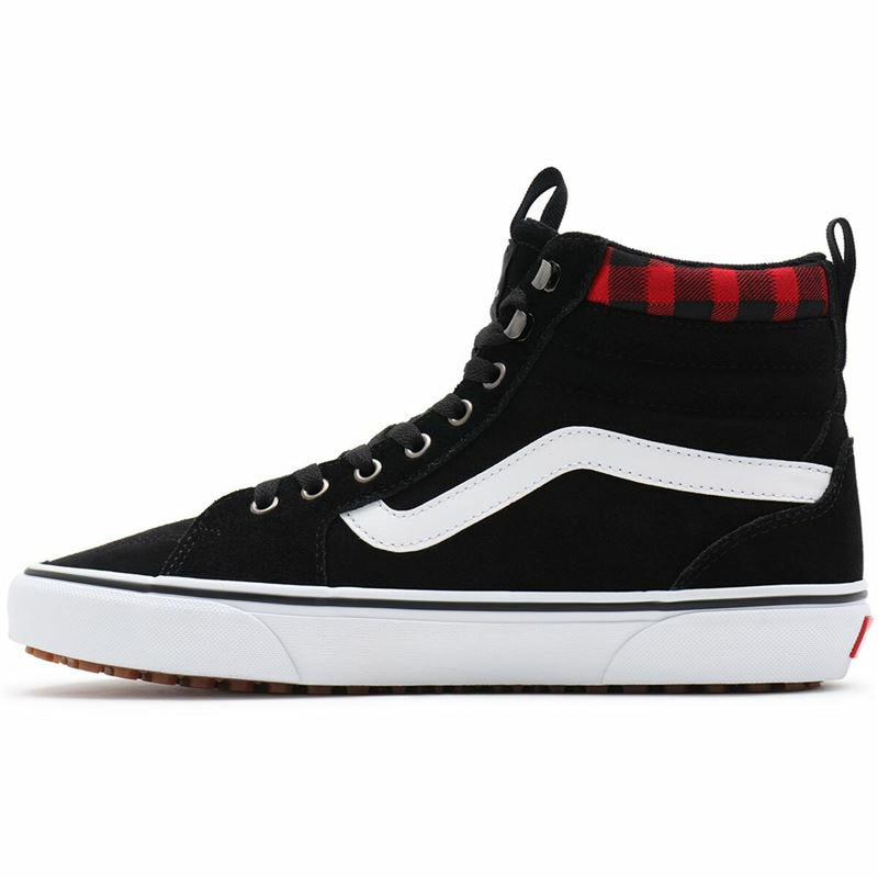 Zapatillas Casual Hombre Vans Filmore Hi VansGuard Rojo Negro-0