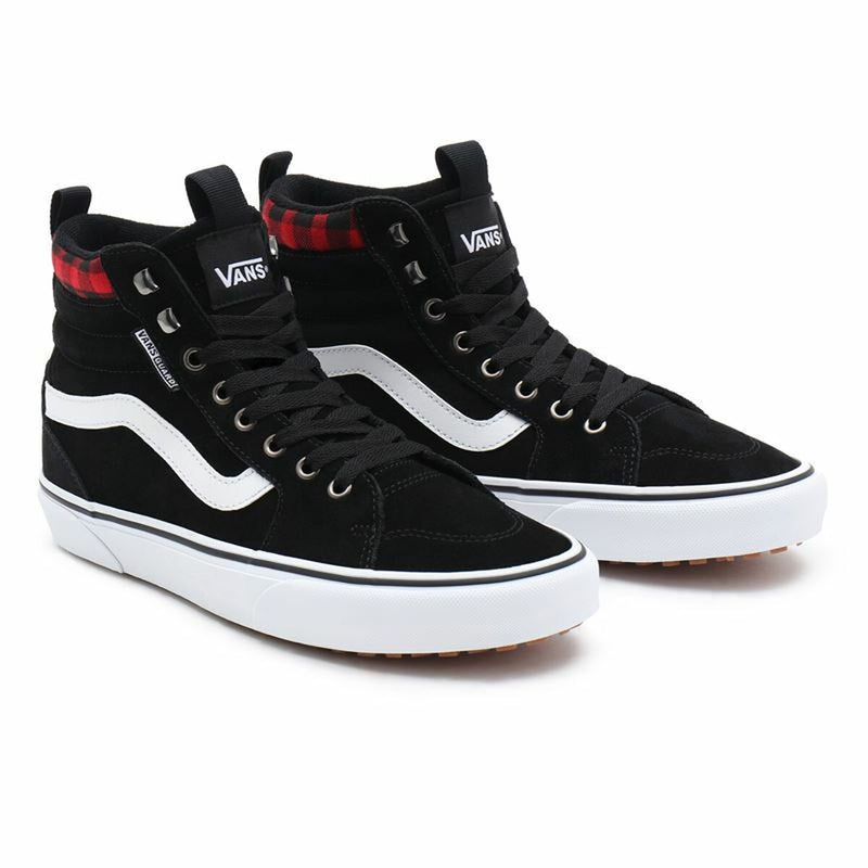 Zapatillas Casual Hombre Vans Filmore Hi VansGuard Rojo Negro-11