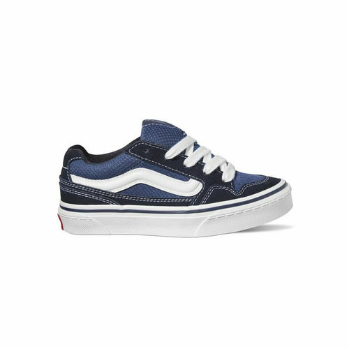 Zapatillas Casual Niño Vans Caldrone Azul-0