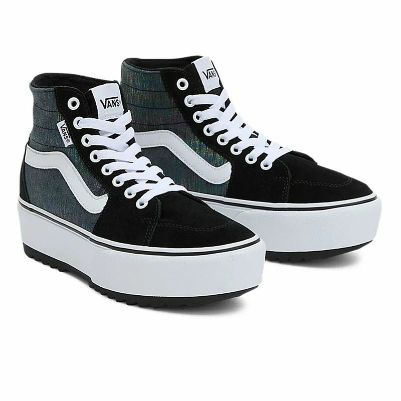 Zapatillas Casual Mujer Vans Filmore Hi Tapered St Sdfl Negro-0