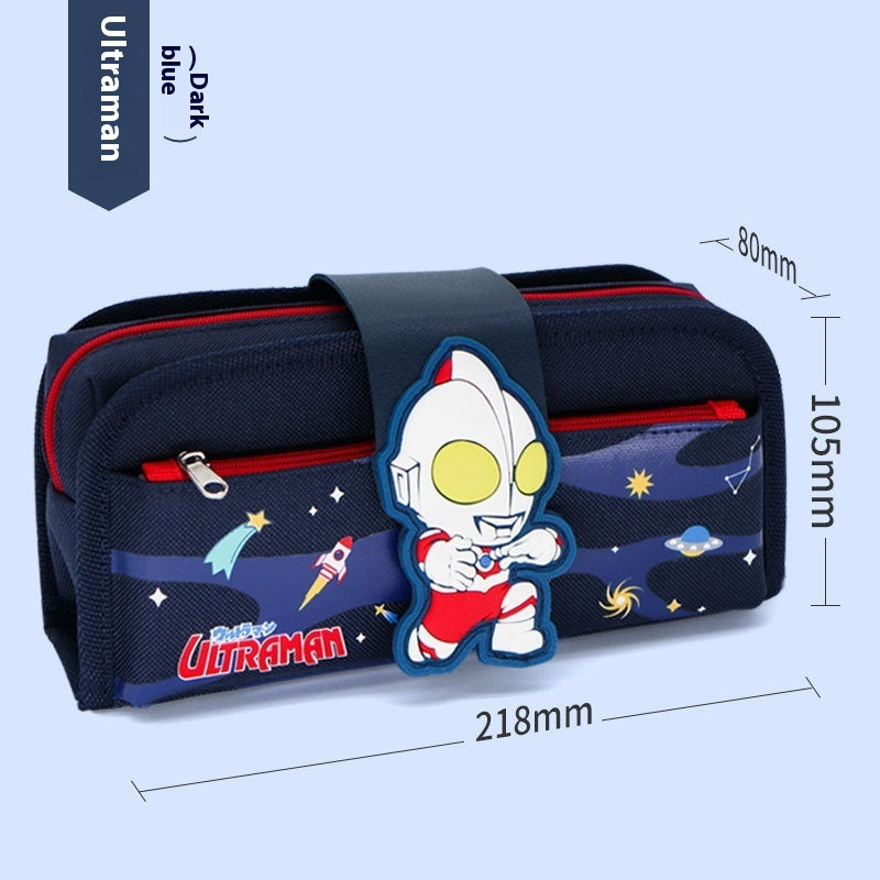 Detachable Pencil Case with Large Capacity and Cartoon Design