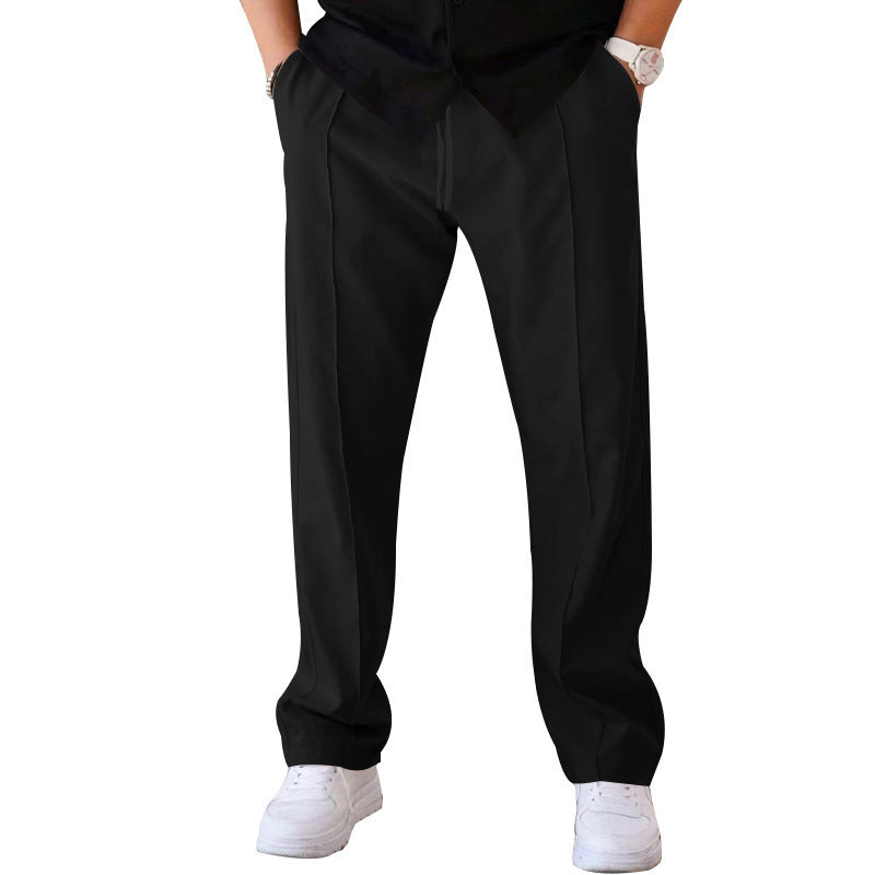 Casual Loose Straight Drawstring Sports Pants