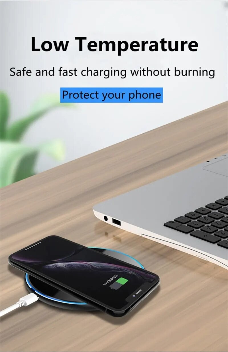 Wireless mobile phone charger