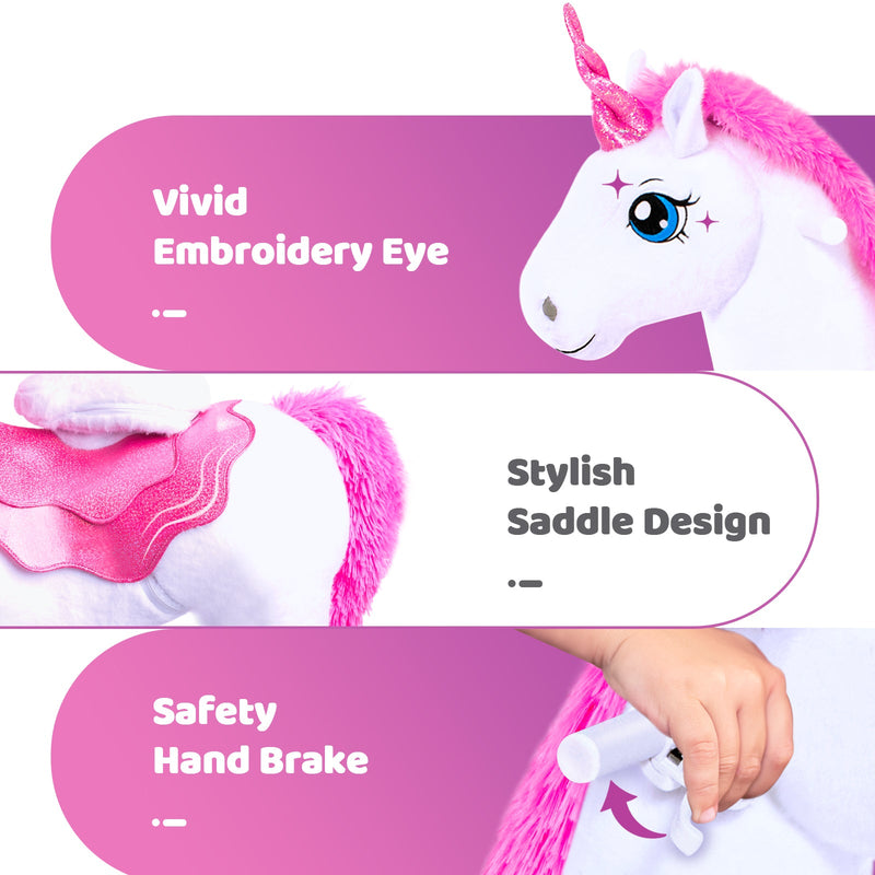 Model E Pink Unicorn Toy-2