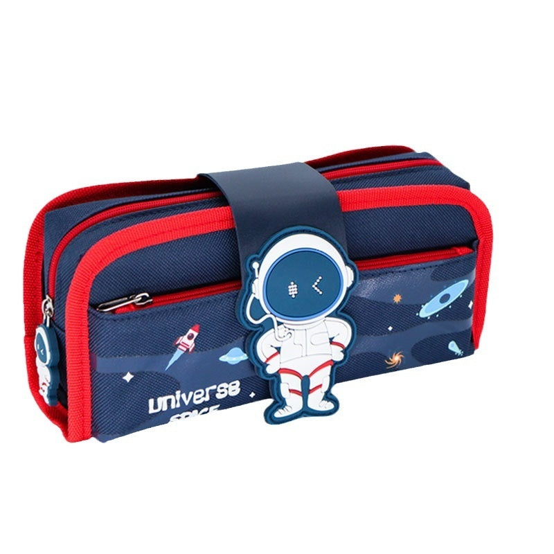 Detachable Pencil Case with Large Capacity and Cartoon Design