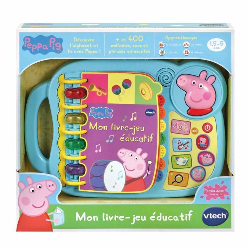 Educational Game Vtech Peppa Pig - Mon Livre-Jeu Éducatif (FR)-1