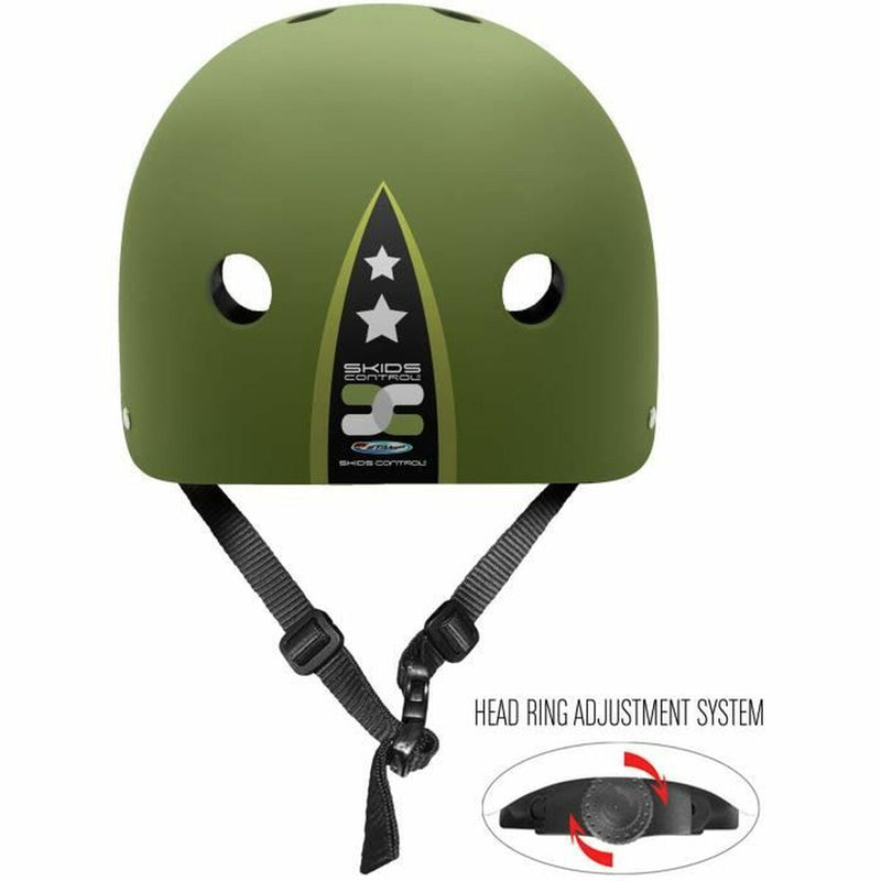 Helmet Stamp Military Star Black-3