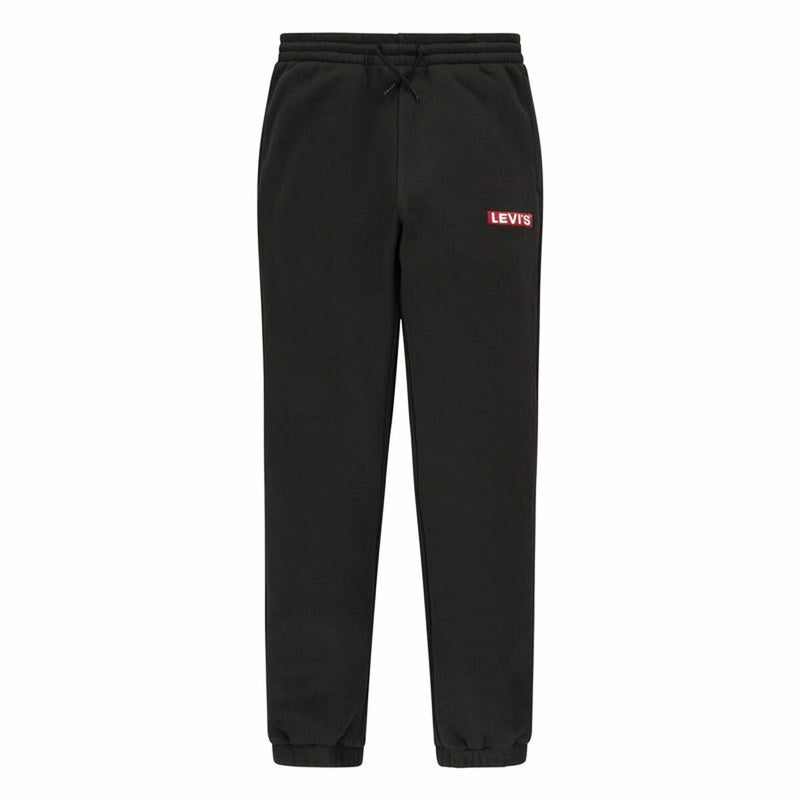 Children's Tracksuit Bottoms Levi's Boxtab Meteorite Black-0