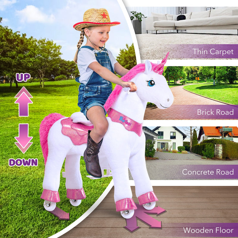 Model E Pink Unicorn Toy-3