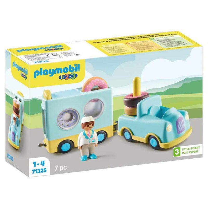 Playset Playmobil 71325 Lorry Donut 7 Pieces-0