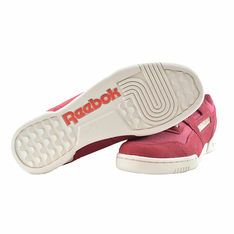 Trainers Reebok Classic Workout Plus Utility Red Unisex-2