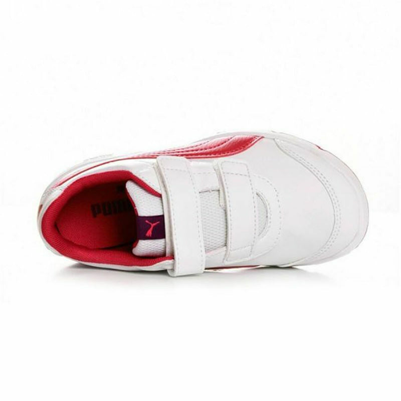 Children’s Casual Trainers Puma  Stepfleex 2 SL V PS Red White-4