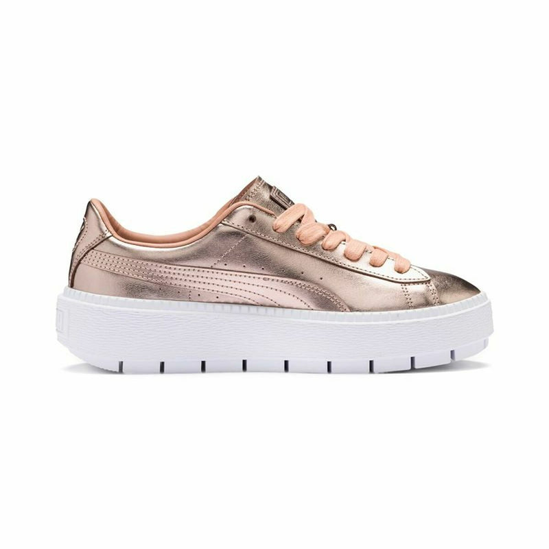 Zapatillas Casual de Mujer Puma Basket Platform Trace Luxe-7