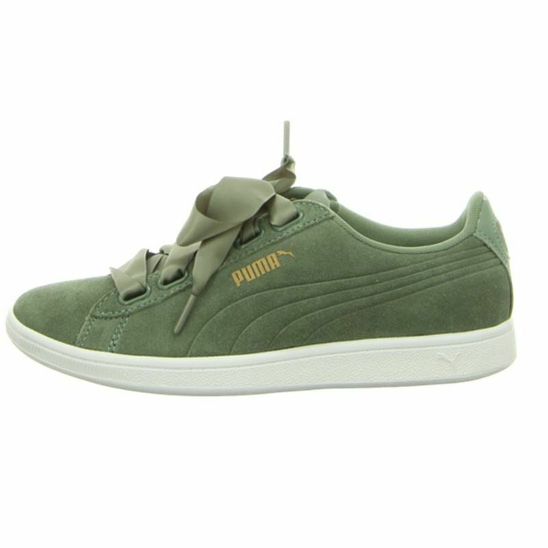 Sports Trainers for Women Puma Vikky Ribbon Sd P Olive-0