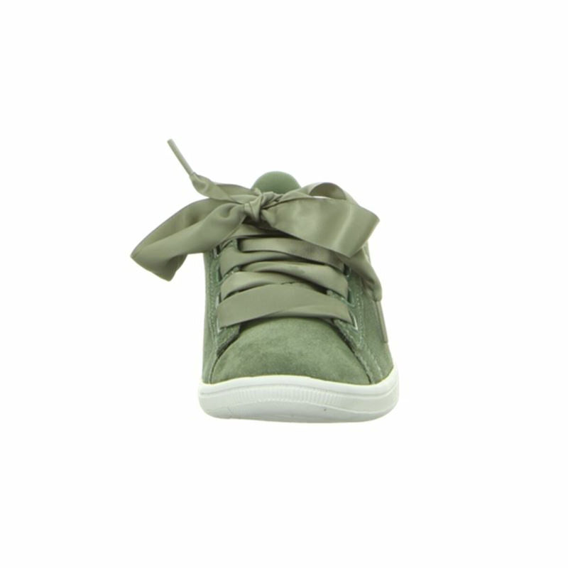 Sports Trainers for Women Puma Vikky Ribbon Sd P Olive-4