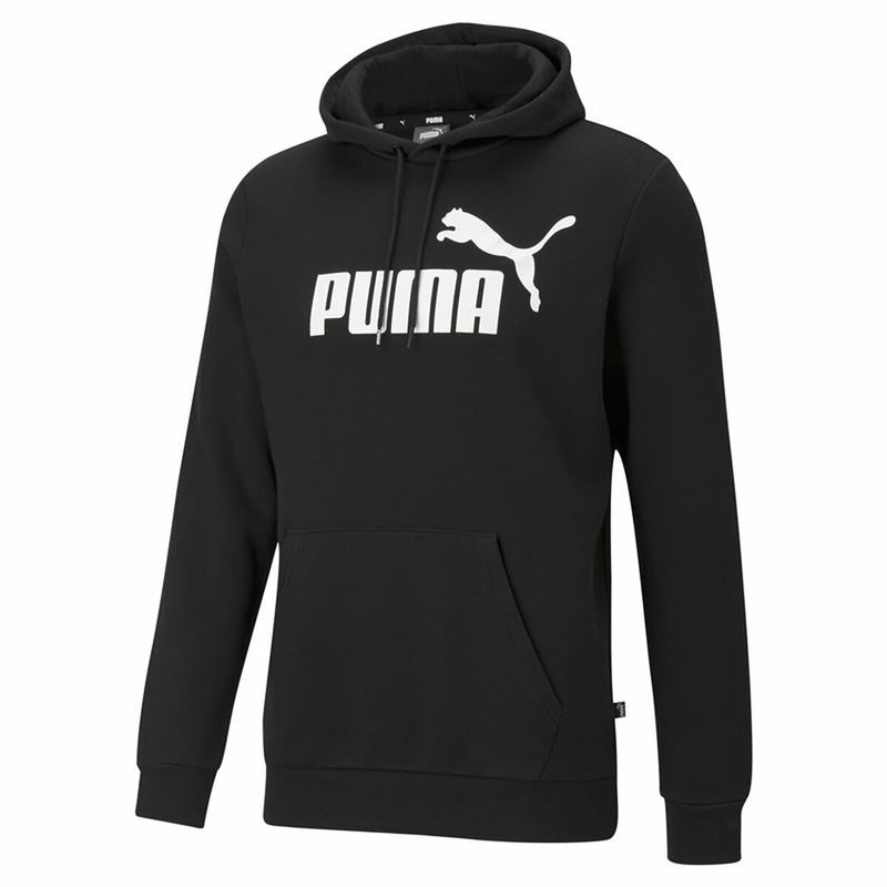 Men’s Hoodie Puma Ess Big Logo Black-0