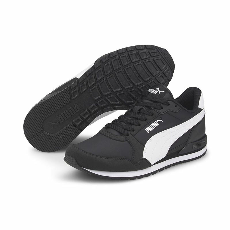 Running Shoes for Kids Puma St Runner V3 Black-2