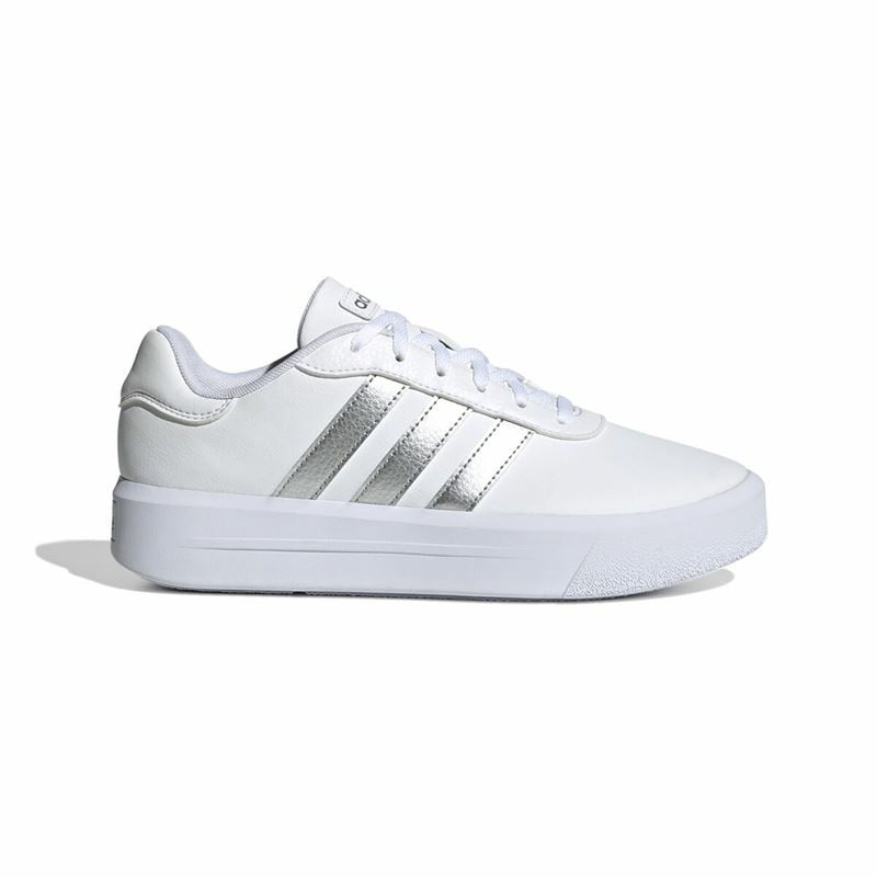 Zapatillas Casual de Mujer Adidas Court Platform Blanco-0