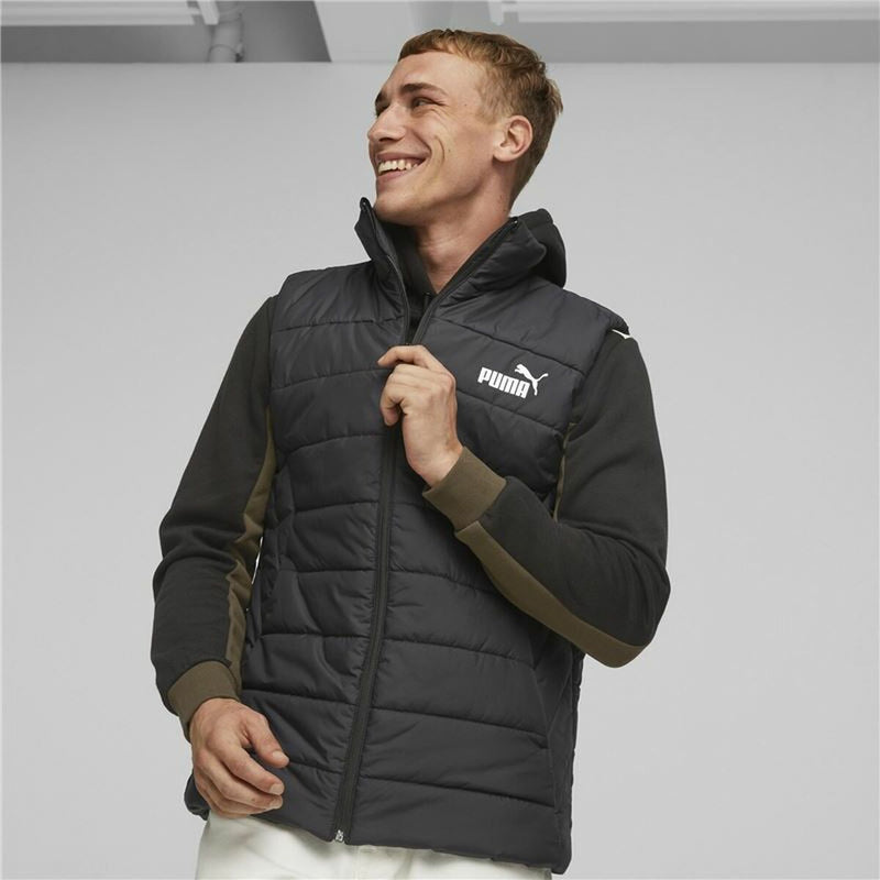 Men's Quilted Gilet Puma Ess+ Vest-12