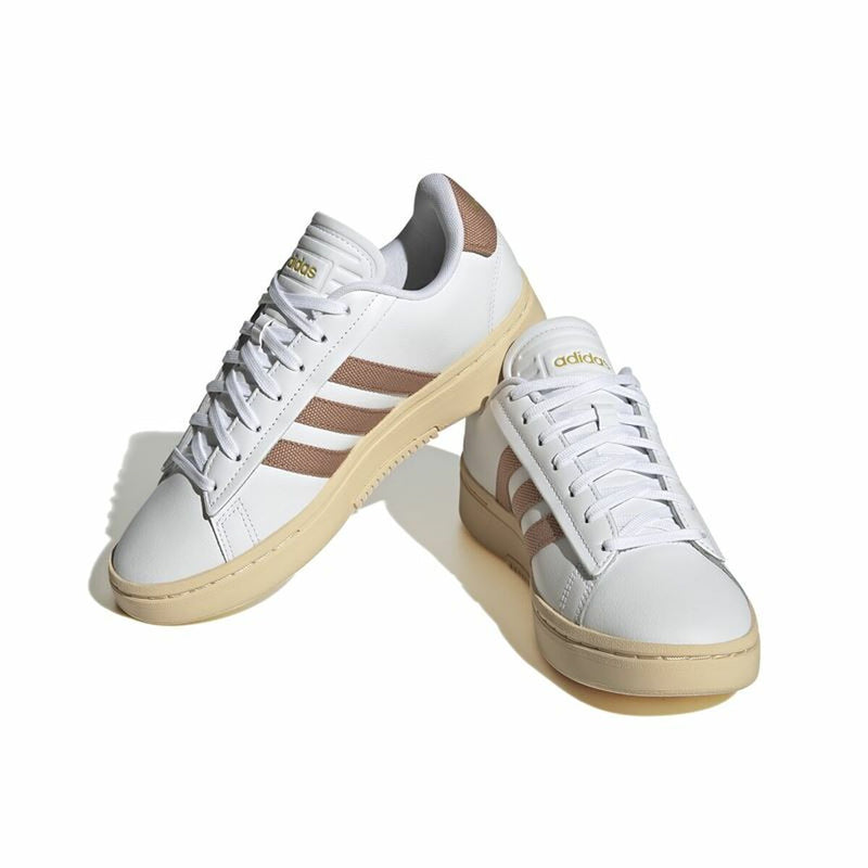 Zapatillas Deportivas Mujer Adidas Grand Court Alpha Blanco-5