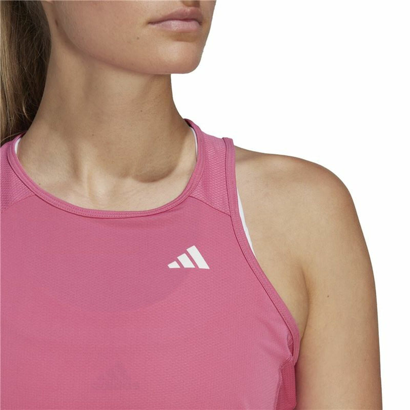 Tank Top Women Adidas Own The Run Salmon-3