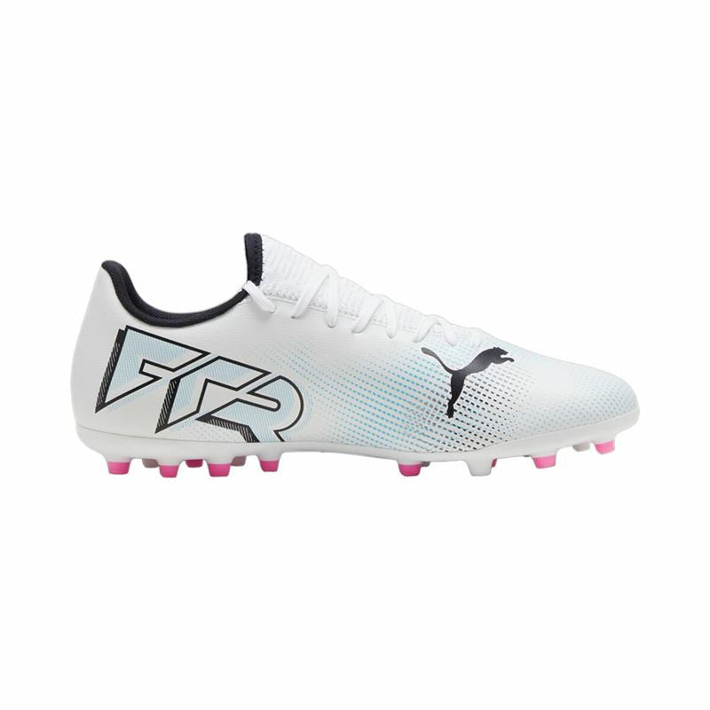 Botas de Fútbol Multitaco para Adultos Puma Future 7 Play MG Blanco-3