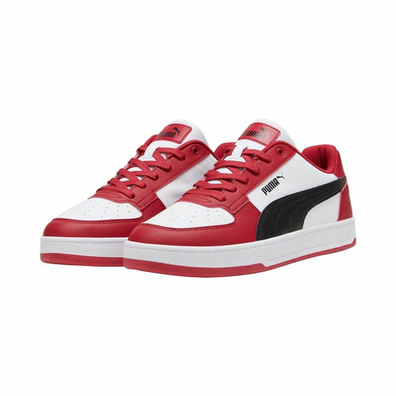 Men’s Casual Trainers Puma Caven 2.0 Club White Red-1