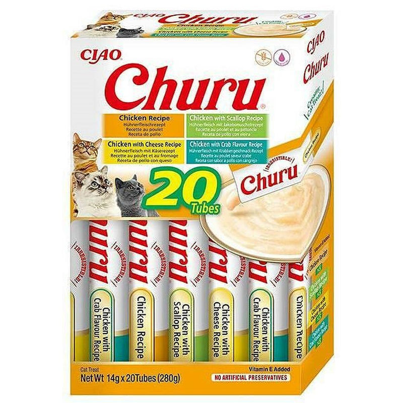 Lanche para Gato Inaba Churu Frango-0