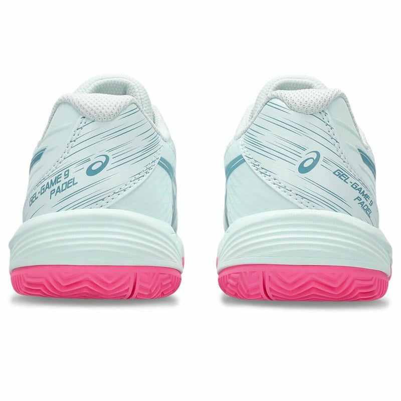 Children's Padel Trainers Asics Gel-Game 9  Light Blue-1