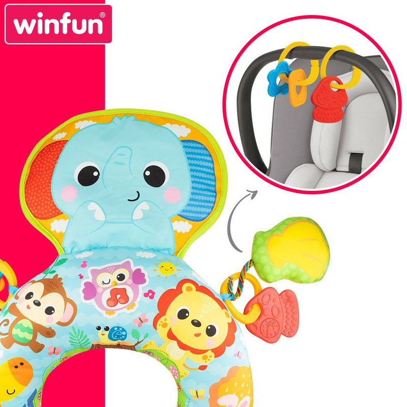 Musical Toy Winfun 32 x 8,5 x 42 cm (2 Units) Cushion Rattle-3