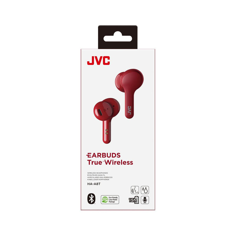 Auriculares in Ear Bluetooth JVC HA-A8TRU Rojo-0