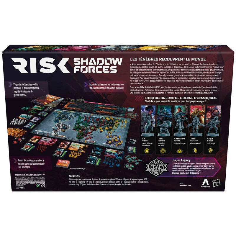 Board game Risk Shadow Forces (FR)-1