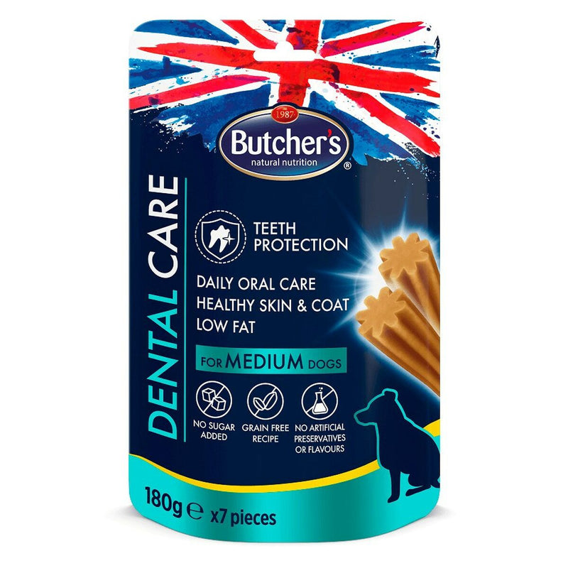 Snack para Perros Butcher's Dental Pollo 180 ml 180 g-0