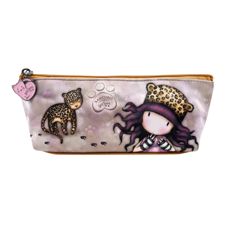 Estuche Escolar Gorjuss Leopardo (22.3 x 8.8 x 5.7 cm)-0