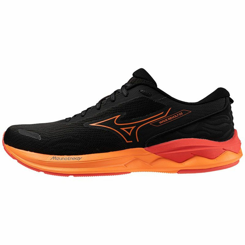 Running Shoes for Adults Mizuno Wave Revolt 3 Black-5