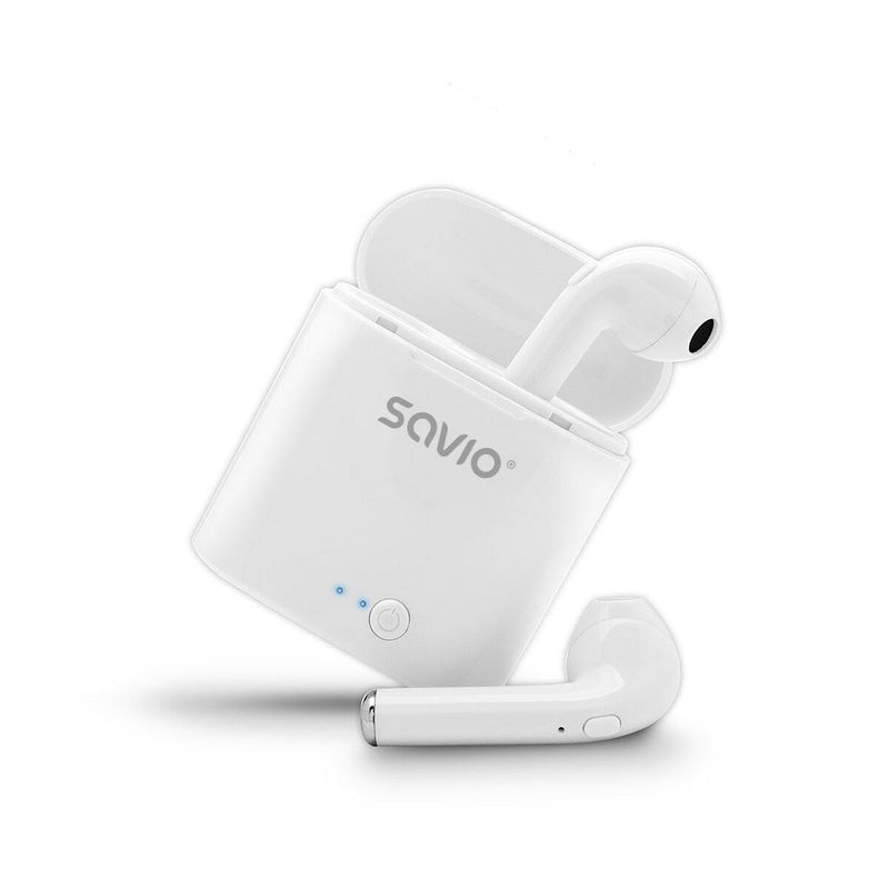 Auriculares in Ear Bluetooth Savio TWS-01 Blanco-3