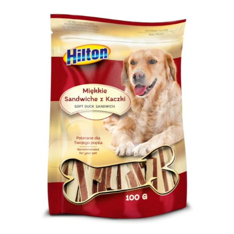 Snack para Perros Hilton Soft duck sandwich 100 g-0