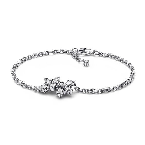 PANDORA JEWELS Mod. SPARKLING HERBARIUM CLUSTER CHAIN - Size 16-0