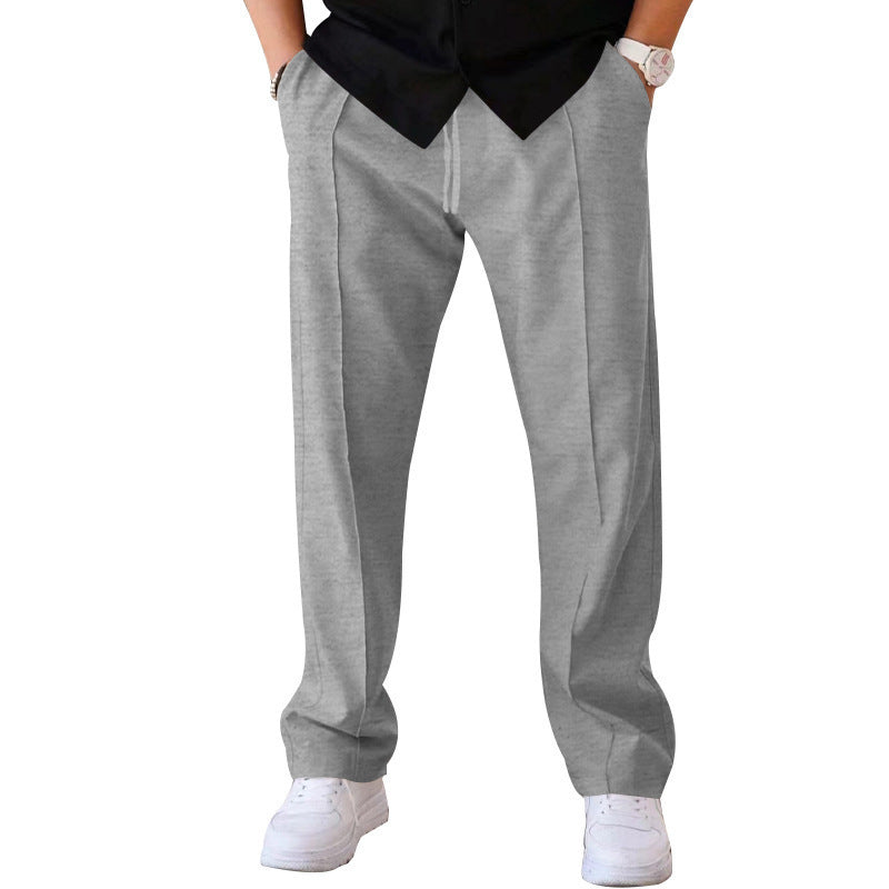 Casual Loose Straight Drawstring Sports Pants