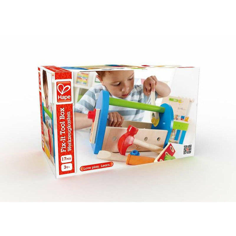 Toy tools Hape Wood 17 Pieces-1