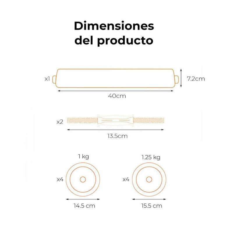 Súlyzók Xiaomi FED 10 kg 10 kg-6