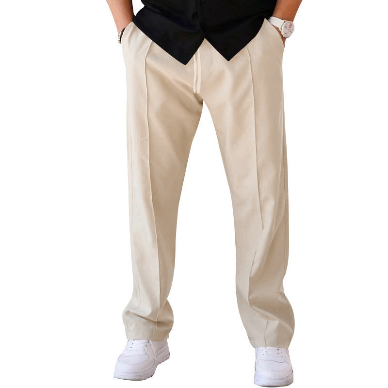 Casual Loose Straight Drawstring Sports Pants