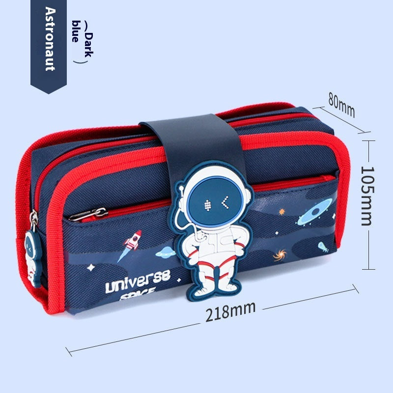 Detachable Pencil Case with Large Capacity and Cartoon Design